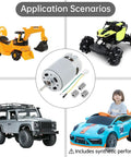 24V High Speed DC Ride On Car Motor Upgrade With 12000 RPM Beefed-Up Electric Drive Motor Replacement and application scenarios