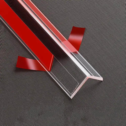 Clear Wall Corner Protector L Shaped Self Adhesive Edge Guard For Doors Windows Tables And Furniture Anti Collision Strip Kid Safe