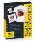 Heavyweight 125Gsm Sublimation Paper 8.5x11 Inch 300 Sheets For Inkjet Printers with examples of decorated items