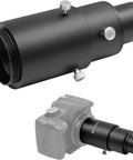 1.25 Inch Extendable Camera Adapter For Prime Focus Or Eyepiece Projection Astrophotography with DSLR camera attachment