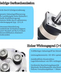 Planetary Gearbox Gear Reducer 20 To 1 Ratio High Precision Backlash Under 12 Arc-Min 4000 RPM for CNC Lathe Router
