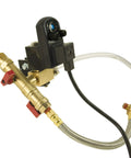 Automatic Electronic Tank Drain Kit For Air Compressors with brass fittings and adjustable cycle, easy install system
