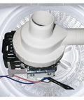 Heavy Duty Washing Machine Drainage Pump Pulls Water Fast With Absolutely Zero Fuss Universal Washer Motor Replacement Part top view inside washer.