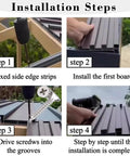 Step-by-step installation guide for Built Tough As Nails All Weather Roofing Panels And Insulated Ceiling Tiles featuring aluminum.
