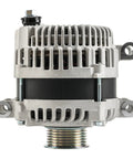 Ford 3.0L 150 Amp Beefed Up Alternator Replacement for 2009 2012 Escape, front view, showcasing 6-groove pulley.