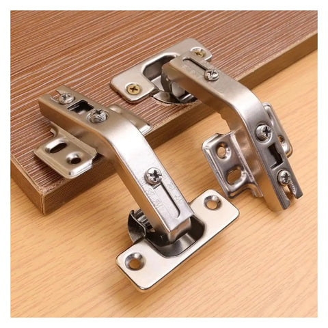 135 Degree Stainless Steel Cabinet Hinges With Soft Close Concealed Design For Corner Kitchen Cupboards Includes Screws Replacement Hardware Kit