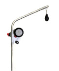 Beefy Heavy Duty Crab Pot Puller With 2.3 HP 90 To 1 Powerdrive Gear System Sealed Worm Drive polished aluminum tubing