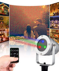 Dope Outdoor Christmas Laser Light Projector With Moving Star Pattern Waterproof Color Beams In Red Green Blue