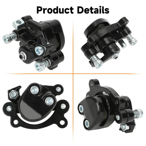 Front Disc Brake Caliper With Pads for 50cc 47cc 49cc Mini Dirt Bikes and Pocket Bikes, SYX Moto SSR X Pro MotoTec Coolster Apollo
