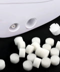 Universal Round White Air Filter Sponge For Cool Mist Inhalers And Vaporizers Breathable Foam Replacement 0.59 Inch Diameter