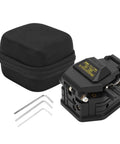LiebeWH Fiber Optic Cleaver Cutter With Tungsten Steel Blade, Precision Automatic Wire Stripping Tool, black carrying case and tools.