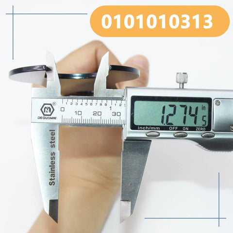 Digital caliper measuring component for Table Saw Wrench Set Fits RTS10 RTS21 BTS10 BTS10S BTS12S And Combo00139 2 Piece Universal Replacement Tool