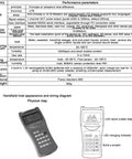 Handheld Ultrasonic Flow Meter Portable Clamp On Flow Sensor With Data Output S1 M2 L1 Sensors, product features and specifications.