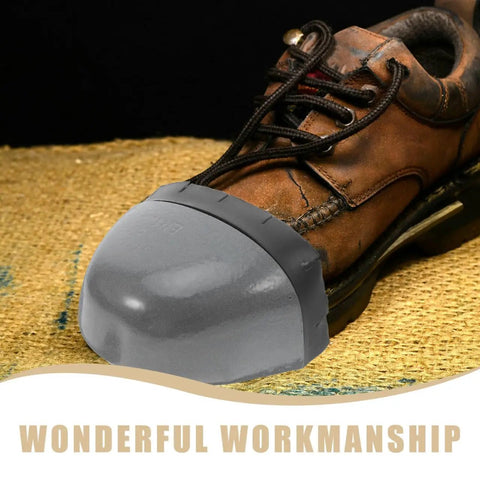Heavy Duty Steel Toe Covers For Safety Shoes Featuring Crush Proof Toe Guard Inserts To Deliver Baller Impact Protection And A No Sweat Install For Construction Crews And Warehouse Grinds