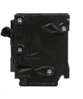 Q260 60 Amp Double Pole QP Circuit Breaker 240V Black For Electrical Panels Insta Wire Ready 10,000 AIC Interrupting Rating Easy Plug-In In Load Centers Heavy Duty Safe Home And Garage Power Upgrade back view