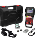 Commercial Heavy Duty Industrial Label Maker Kit Printing On Wide Heat Shrink Vinyl And Self Laminating Tape High Volume Rollback System built in a durable case.