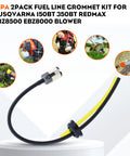 BeefedUp Fuel Line Kit With 2 Hole Grommet Assembly For Husqvarna 350BT 150BT RedMax EBZ8000 EBZ8500 STIHL FS83 FC83