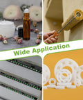 Collage showcasing Slick As Grease 9Mm Polypropylene Bearing Balls 200 Pieces G2 Precision Mini Plastic Spheres in various applications.