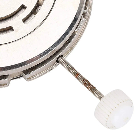 Premium Watch Movement Replacement Part Kit With 2813 Mechanical Movement showing metal component and adjustment knob