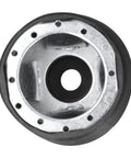 Top view of Aluminum 6 Bolt Steering Wheel Hub Adapter For Peugeot 206 1998 To 2016, showing circular mounting holes