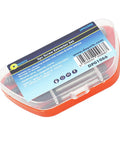 5 Piece Damaged Nut And Bolt Extractor Set With Hardened High Carbon Steel And Anti Corrosion Finish Includes Case Reverse Spiral Tapered Coarse Bits No Fuss For Removing Stripped Nuts And Broken Screws Like A Pro in plastic case