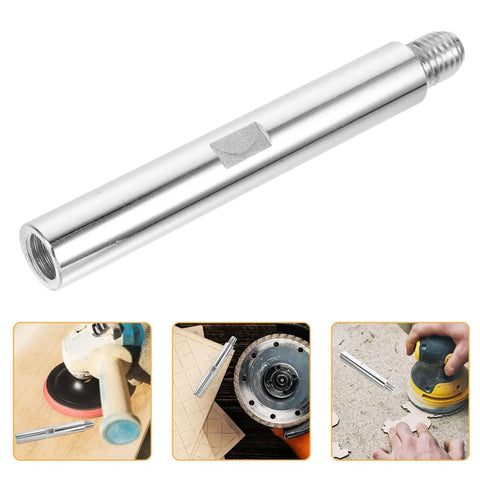 Polishing And Grinding Extension Rod For Bench Drill And Angle Grinder, Threaded Shaft Rotary Polisher Accessory.
