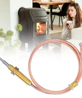 Gas Thermocouple With M8x1 End Nut And Head Tip Sensor For Outdoor Gas Setups, Pro Grade, 60 Cm Length, near fireplace