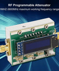 Pro Grade Programmable RF Attenuator 0 To 31 dB In 1 dB Steps For 1 MHz To 3.8 GHz With PC Control CNC Aluminum Shell view
