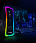 GX150C2 Gaming UPS Battery Backup And Surge Protector With RGB Lighting, 1500VA 1000W, 13 Outlets, USB-C Charging, UL Certified