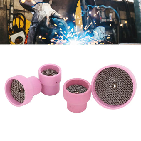 Pro Grade Ceramic Welding Cup Kit 12 14 16 24 Sizes With 2.4mm Center Hole Inner Dia For WP9 Welding Equipment 20 25 17 18 26