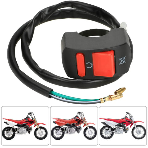Mini Bike Kill Switch Seven Eighths Inch On Off Dirt Bike Kill Switch For Predator 212cc 196cc 97cc Coleman CT100U CT200U BT200X Baja