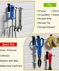 50 Pack Slatwall Hooks 4 Inch, Heavy Duty Steel Slatwall Hangers For Garage, Retail, Home And Shop Displays