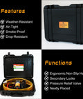 12V Fuel Transfer Pump Delivers Up To 120 Gallons Per Hour For Gas Or Diesel, Includes Upgraded Carrying Case