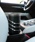 Stainless Steel Insulated Tumbler For Glider Pilots And Aviation Fans Keeps Coffee Hot Or Ice Cold On The Tow Or Glide in car holder