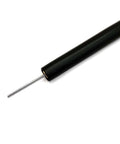 Handmade Paper Bead Roller For Quilling, Stainless Steel Tip with 1/8 Inch Diameter, featuring long slot for bead crafting
