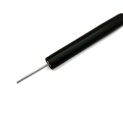 Handmade Paper Bead Roller For Quilling, Stainless Steel Tip with 1/8 Inch Diameter, featuring long slot for bead crafting