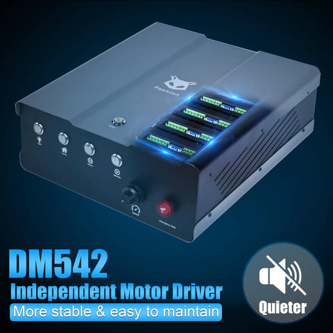 DM542 driver box for NEMA 23 CNC Motor Upgrade, stable and easy maintenance