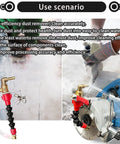 Pro Grade Dust Busting Misting System Water Sprayer for cutting with nozzle reducing grinder dust
