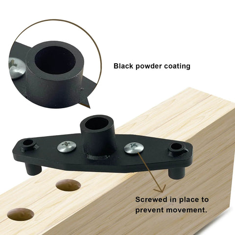 Pro Dowel Jig Kit For Floating Shelf Brackets Self Centering Drill Guide For Straight Holes Easy Hidden Shelf Install