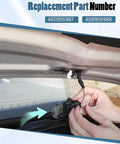 Installation of Audi Windshield Washer Nozzles Replacement Kit Left And Right For A3 A4 A5 A6 A7 A8 Q3 Q5 Q7 TT 2 Pack 4GD955987 4G8955988.