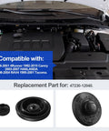 Brake Master Cylinder Fluid Reservoir Cap Drop-In Replacement That Seals And Protects Brake Fluid, Compatible With 4Runner Camry Highlander RAV4 Tacoma Part Number 47230-12040.
