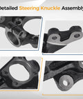 Front Steering Knuckle And Wheel Bearing Hub Assembly Fits Subaru Forester 2009 2014 Impreza 2008 2014 Legacy 2005 2014