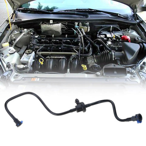 EVAP Canister Solenoid Valve Replacement For Cars And Auto Repair Shops BV619D289FJ Compatible To Boost Fuel Vapor System And Emissions Health Easy Maintenance Carbon Canister Solenoid Replacement Kit black hose in engine bay