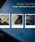 Heavy Duty Auto Body Screws And Bolts 50 Pack Badass Vehicle Splash Shield Clips Rust Resistant U Nut Fasteners Universal fit fasteners close-up