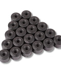 20 Pieces ABS Plastic Wheel Lug Nut Covers Locks Bolt Caps With Removal Tool For VW Jetta Golf Passat Beetle EOS Black Durable