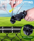 Stainless Steel Zip Tie Gun Kit With 100 Beefy Heavy Duty 11.8 Inch Metal Zip Ties Self Locking UV Resistant And Corrosion Resistant