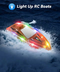 Kid Friendly RC Boat For Pool And Lakes Totally Fun Waterproof Remote Control Boat Two Point Four GHz Wireless