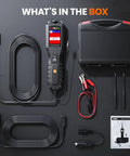 All In One Power Circuit Tester For 6 To 30V Vehicle And Trailer Electrical Diagnosis With 40 ft cables and accessories