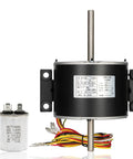 RV Brisk Air II Fan Motor Replacement One Quarter Horsepower Three Speed Genteq F48AF70A61 with wires and capacitor