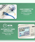 Digital Torque Meter And Torque Gauge For Screwdrivers And Wrenches, PC Ready Data Collection Software, USB Cable Included, Auto Shutdown, Custom Alarm Values, Stores Up To Ten Peak Readings, Great For DIY And Pros.